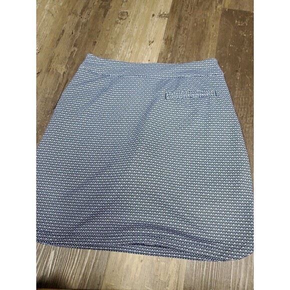 Peter Millar Womens XS Skort Golf Konab Blue Print - Picture 2 of 13